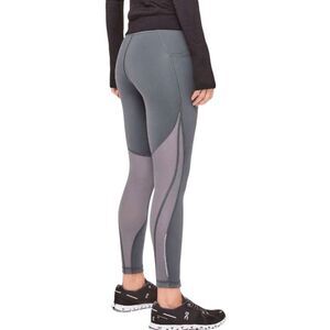 LULULEMON ATHLETICA Run Smoothly 7/8 Tight 25' In Titanium Size 6